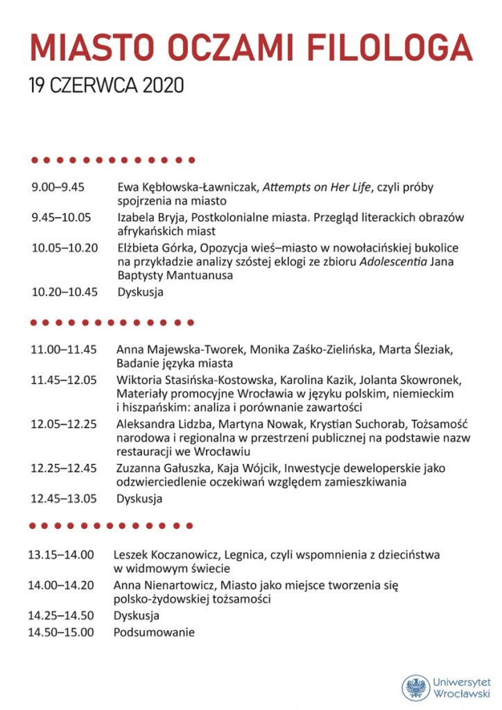 Miasto oczami filologa